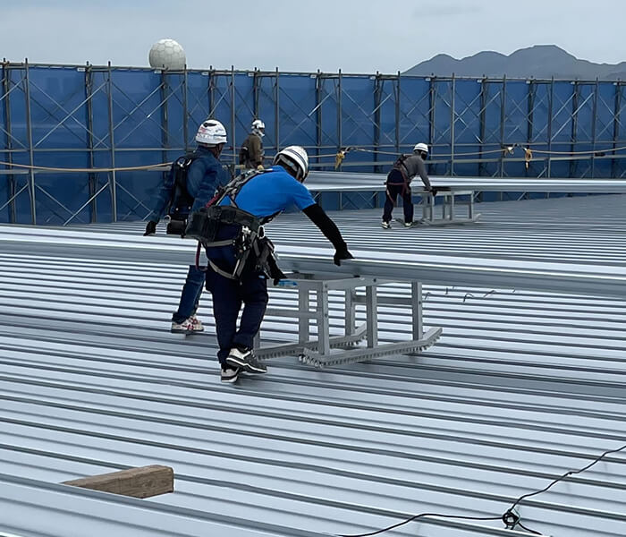 屋根・外壁工事の写真